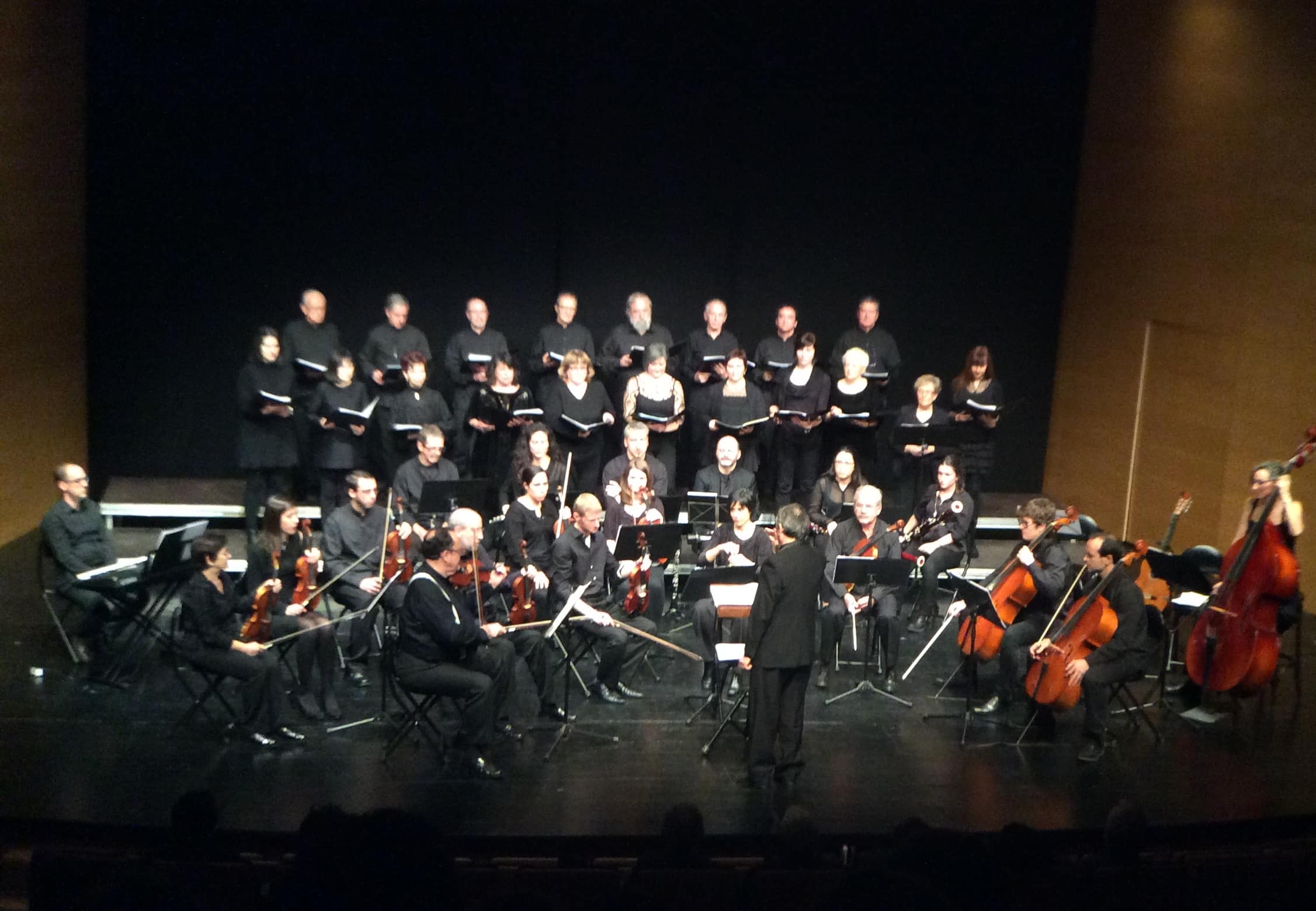 Coro y Orquesta de Cámara de Bilbao.